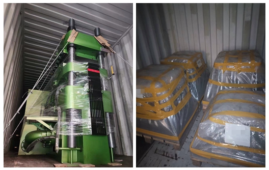 Machines and Moulds shipment from Shunhao Factory