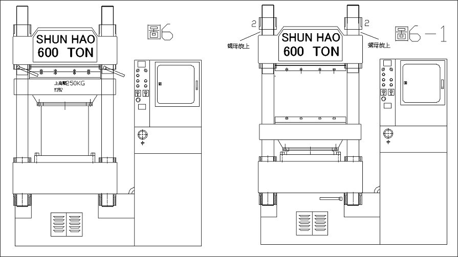 Melamine Tableware Compression Machine