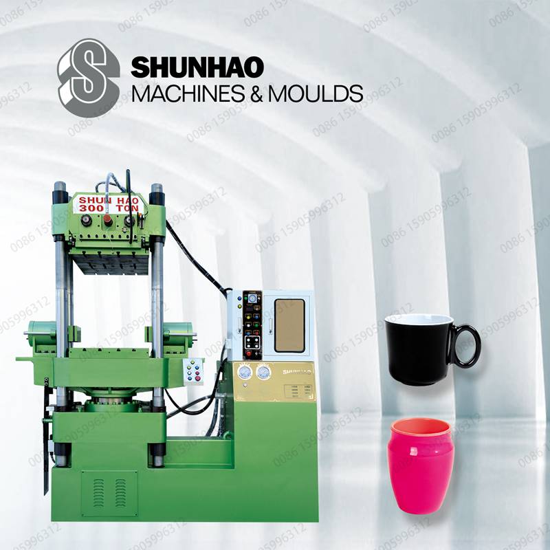 DTS double color automatic melamine cup molding machine