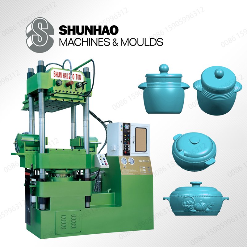 DTS double color automatic melamine cup molding machine