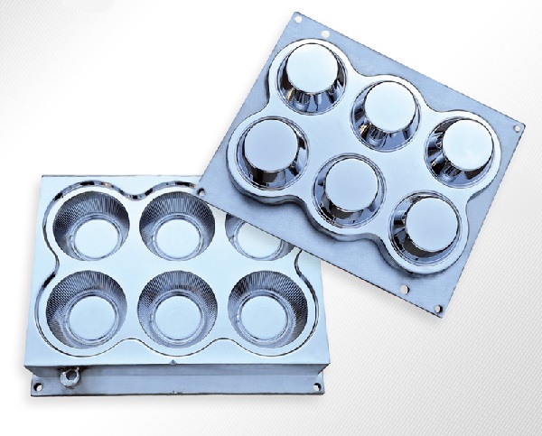 6 cavity crockery moulds