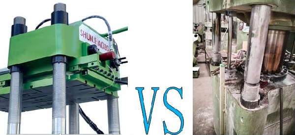 comparison of guide pillar on melamine machine