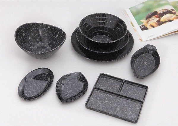 black melamine crockery molds