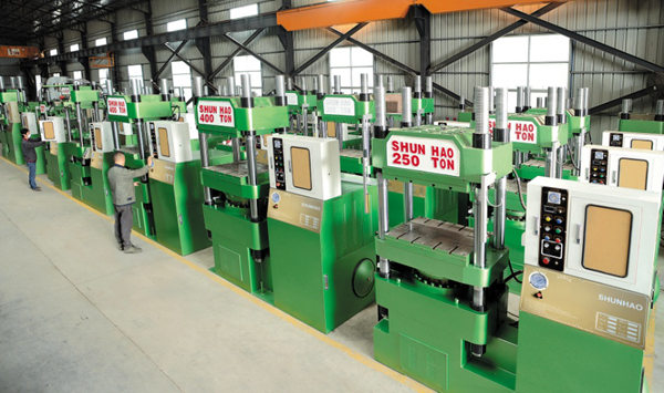 hydraulic melamine compress machine