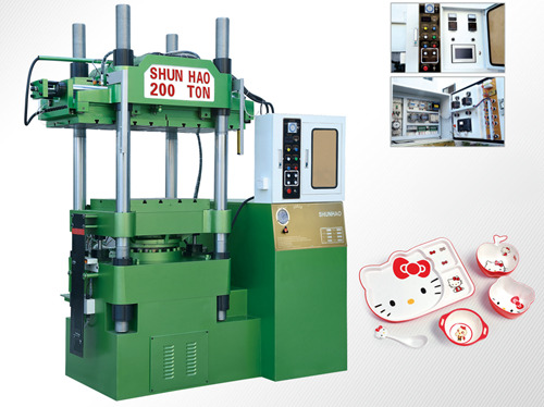 hydraulic compression molding machine