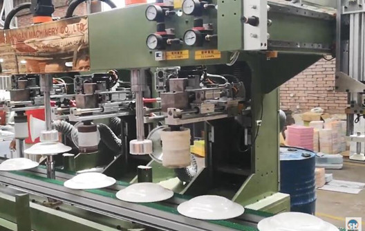 melamine tableware edge polishing machine