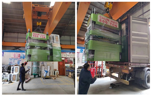 600 ton automatic hydraulic molding machine