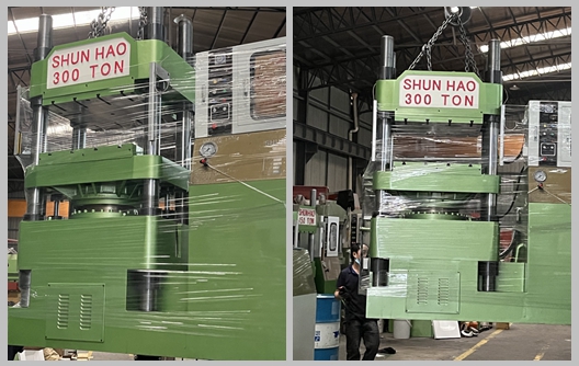 300 ton automatic melamine molding machine
