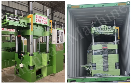 Shunhao 350 tons double color melamine molding machine shipment Shunhao 350 tons double color melamine molding machine shipment