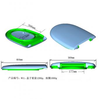 Urea Toilet Seat Lid Mould