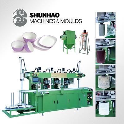 melamine dinnerware auto polishing machine