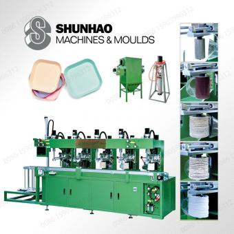 melamine dinnerware auto polishing machine