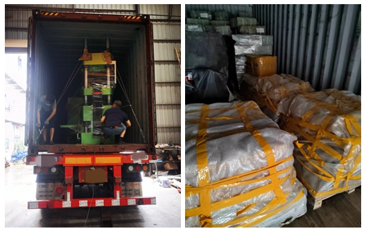 Shunhao Machine and Mould Shipped Safely