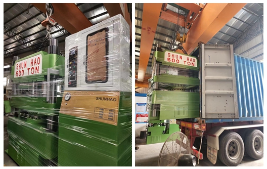 600 Ton Melamine Molding Machine Shipped Safely