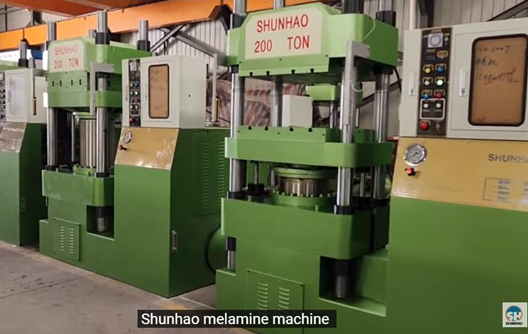High Speed Automatic Hydraulic Melamine Tableware Forming Machine