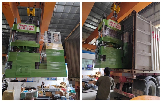 Shunhao Factory Automatic Molding Machines and Moulds Shipment