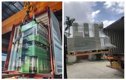 Shunhao Melamine Tableware Production Equipment Shipment