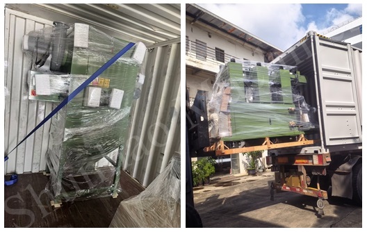 Shunhao Factory Successfully Completes Shipment of A New Batch of Melamine Edging Grinding Machines