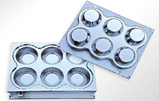 Big cavities of melamine compression moulds for High production