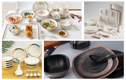 The Design Features of Melamine Tableware