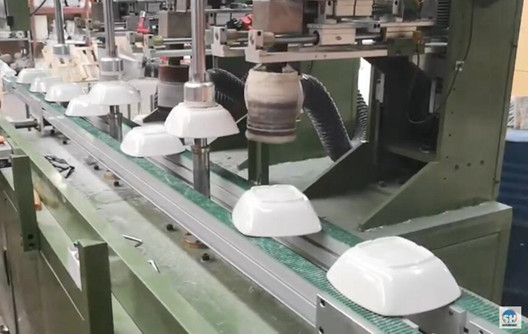 Fully Automatic Edging Machine for Melamine Tableware