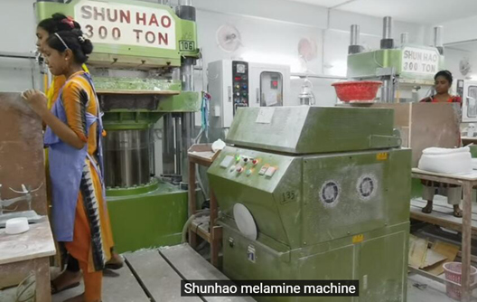 Fully Automatic Molding Machine Preheating Machine for Melamine Tableware Production