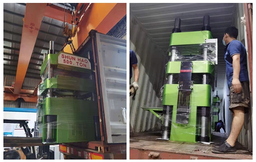 500 Ton Melamine Molding Machine Shipment