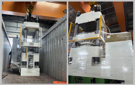 Shunhao 600-Ton Customized Automatic Melamine Tableware Molding Machine Shipment