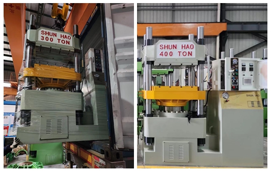 Shunhao Factory Custom Color Hydraulic Melamine Ware Manufacturing Machines Shipment