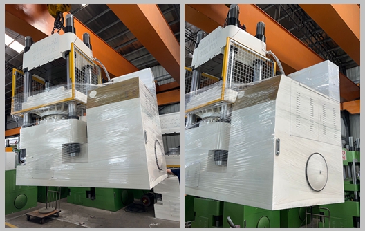 Custom Gray 600-Ton Automatic Hydraulic Pressing Machine Shipment
