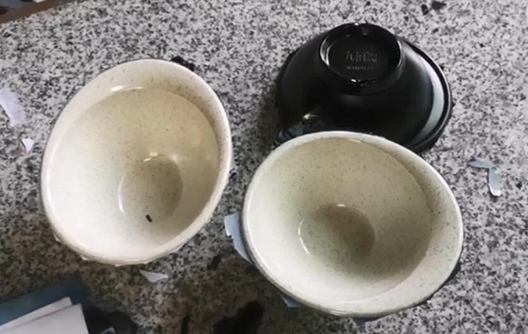 2 Colors Melamine Crockery Bowls Shunhao Compression Molds